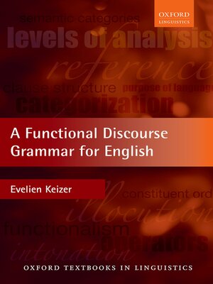 cover image of A Functional Discourse Grammar for English